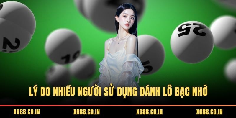 Lý do nhiều người sử dụng đánh lô bạc nhớ